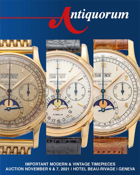 Important Modern Vintage Timepieces