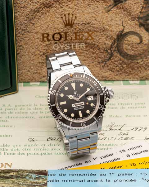 rolex_480x600 ROLEX SUBMARINER 1680 COMEX, ORIGINAL PUNCHED WARRANTY, STEEL