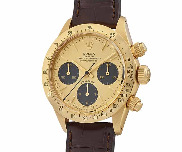 Rolex REF. 6265/8, OYSTER COSMOGRAPH DAYTONA, 18K YELLOW GOLD