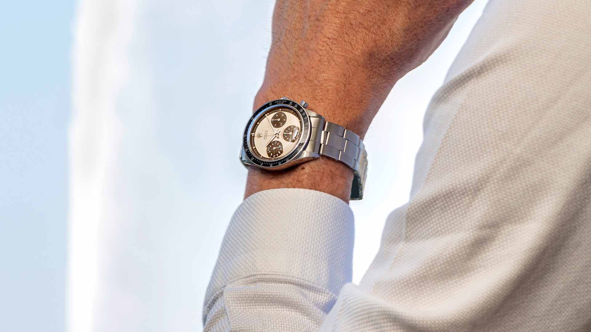 Geneva auction Banner Rolex