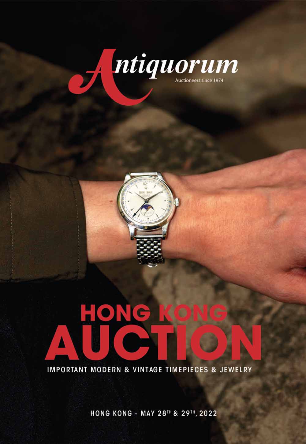 couverture Hong Kong auction Antiquorum 28-29 2022