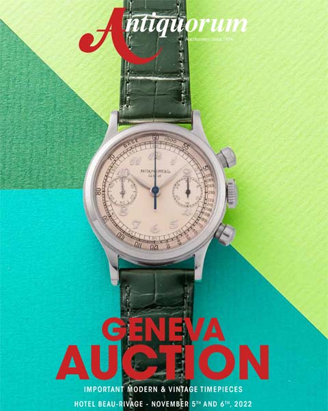 Antiquorum Monaco Auction july 2022