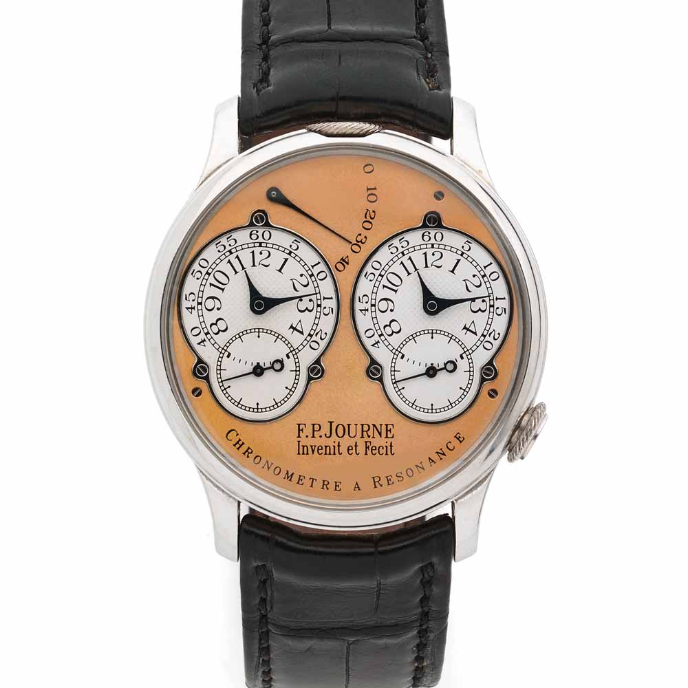 F.P. JOURNE chronometre a resonance, platinum