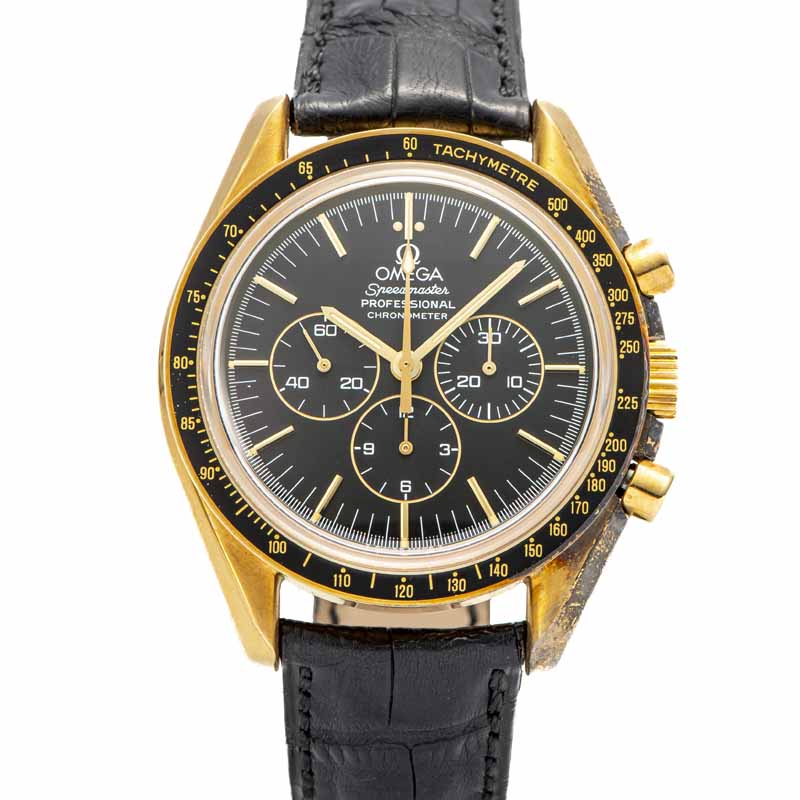 OMEGA, REF. BA 345.0052.035, SPEEDMASTER “MIR”, No. 5/7, YELLOW GOLD