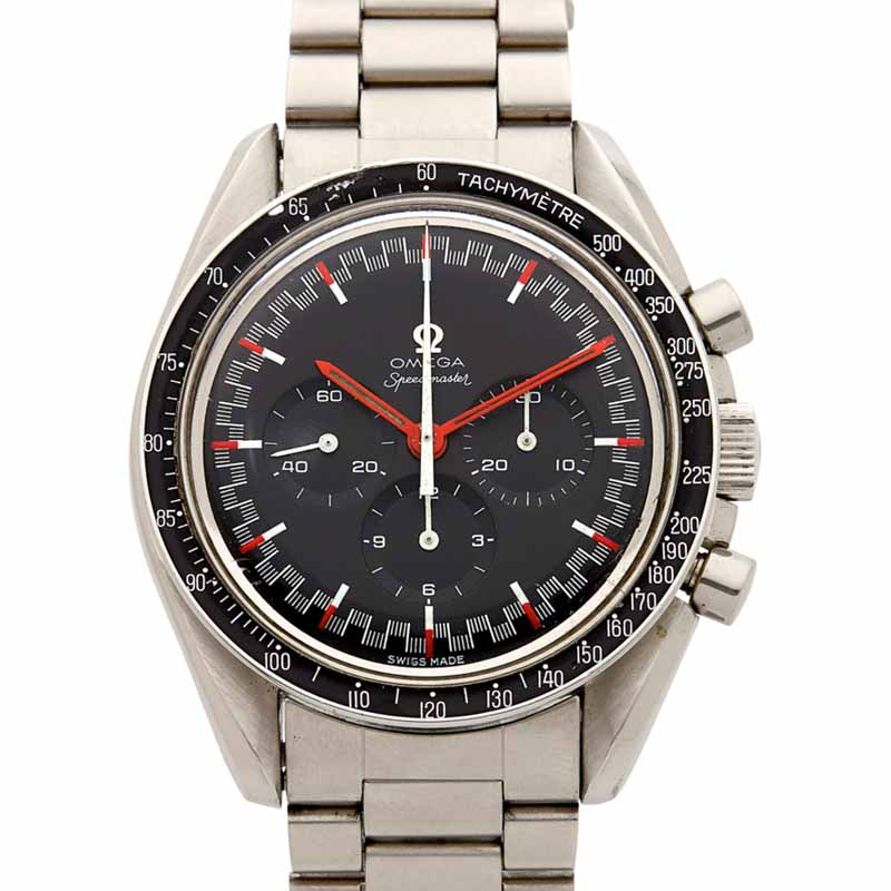 Ref. ST 145.012 – 67, Speedmaster professional, Chronograph, Minute and hour counters, so-called "Racing", Stainless-steel