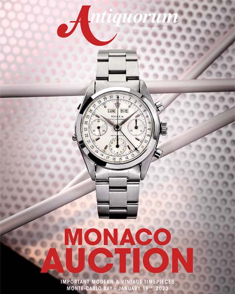 Antiquorum Monaco Auction july 2022