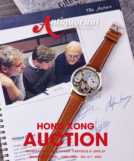 Antiquorum Hong Kong Auction on May 31st, 2025