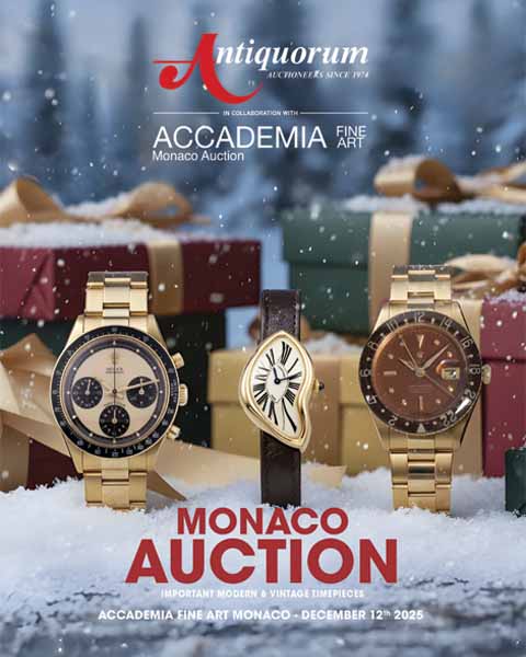 Antiquorum Monaco Auction july 2022