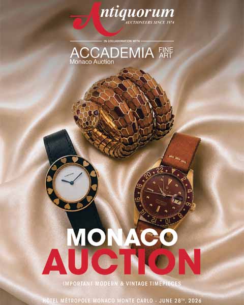 Antiquorum Monaco Auction july 2022